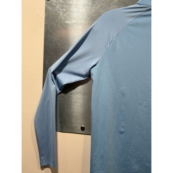 Adidas Pinehurst 1895 "Putter Boy" Embroidered 1/4 Zip STRETCH S Blue Golf Shirt - Picture 14 of 16